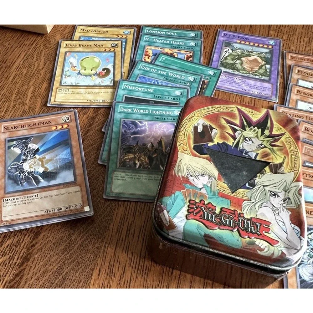 YuGiOh Random 43 Card Lot 1st Ed With Tin Condition Varies Konami